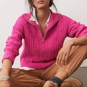 PAYTON CABLE-KNIT PULLOVER